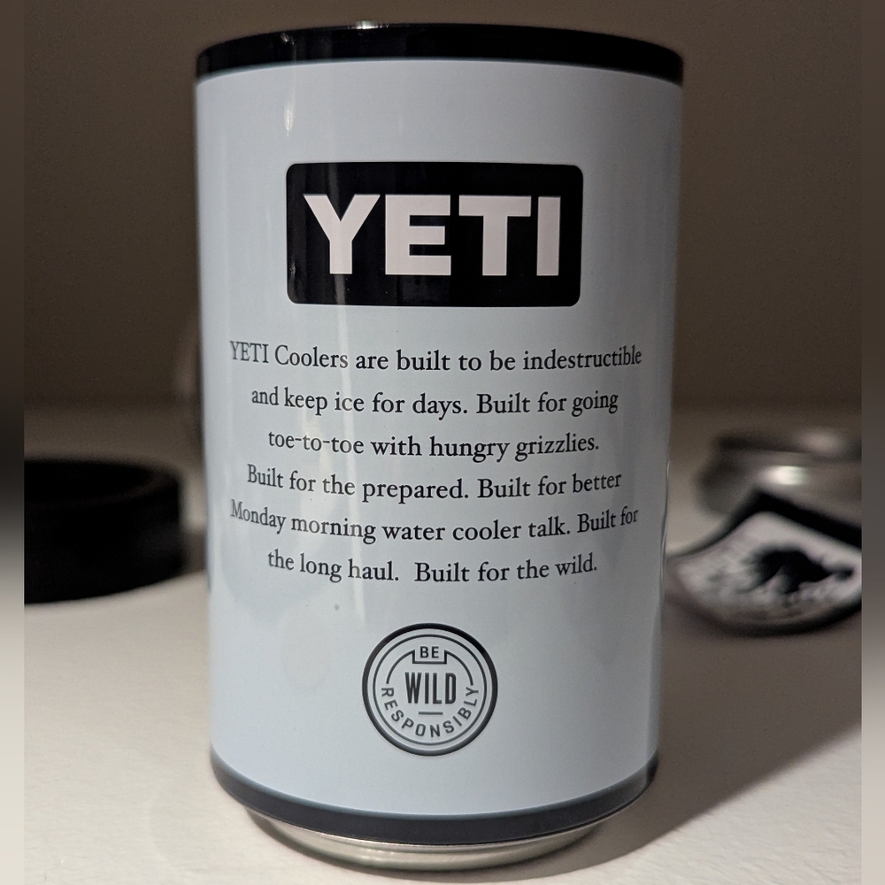 Yeti Can Tumbler Canisters For Soda & Beer Tailgating - Picture 7 of 11